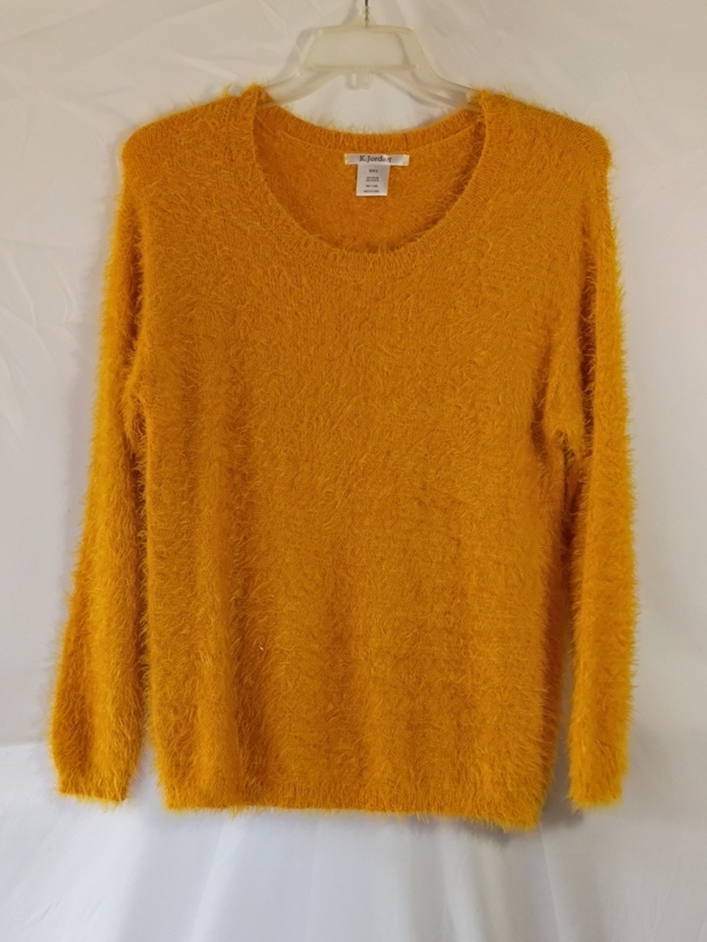 EUC K. Jordan Women's Fuzzy Purple Long Sleeve Extreme Soft Sweater Womens Sz Sm